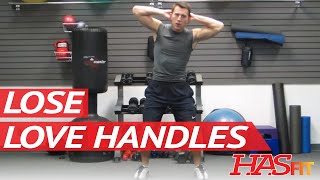 Get Rid of Love Handles Workout | BEST Oblique Exercises | Lose or Loose Love Handles HASfit 120611