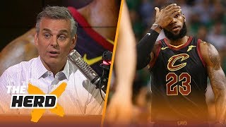 Chris Broussard on LeBron's Game 5 vs Boston, Durant dealing with playoff pressure | NBA | THE HERD