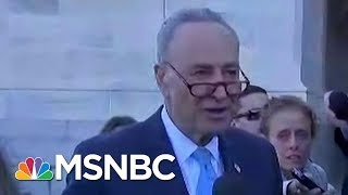 Senator Chuck Schumer On President Donald Trump Meeting: We Still Have 'Disagreements' | MSNBC