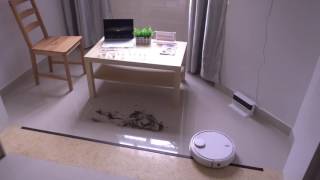 Робот-пылесос Xiaomi MIJIA Mi Robot Vacuum часть 2, обзор - мусорим и наблюдаем ))