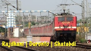 INDIAN RAILWAYS : TWIN Rajdhani Duronto Shatabdi Express : Dayout at DANTAN