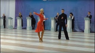 ? Самба, Ча-ча-ча Виктор Толмачев и Дарья Прямикова 1 Место Молодежь Латина ОК
