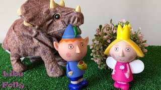 Бен и Холли играют в прятки. Ben and Holly are playing Hide and Seek