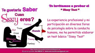 ❤️Sissy test❤️ , atrévete a descubrirlo aquí (http://bit.ly/2UTBPJ6)