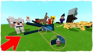 ? MINECRAFT - LA ISLA DE LOS MOBS GIGANTES!