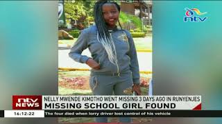 Missing Kenya High student found