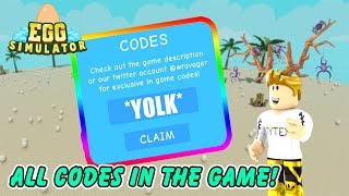 [CODES]?Egg Simulator Candy Update | All Working Codes! | ROBLOX