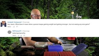 What If You Are Gaining Weight & Strength But Are NOT Gaining Muscle?