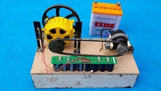 Making self running free energy generator but failed!!