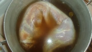 как замариновать кролика для копчения