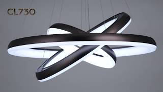 Светодиодные люстры кольца Серии CL730 Citilux