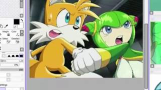 Recolour||Tails & Cosmo to Tails & Shency||Sonic FC Speedpaint