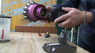 DYSON PROBLEME BATTERIE RESOLU