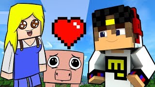 Как подружиться с девушкой? Майнкрафт 2017 выживание в Minecraft #для детей #мультик игра и Дети