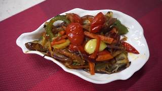 АДЖАПСАНДАЛ ПО-ГРУЗИНСКИ. Грузинская кухня. Простой рецепт.