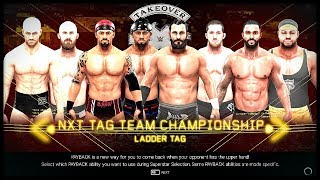 WWE 2K19  NXT Tag Team Championship Ladder Match  (NXT Takeover 25)  6/1/2019