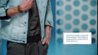 05J9 - Calça Masculina Em Moletom Com Bolsos