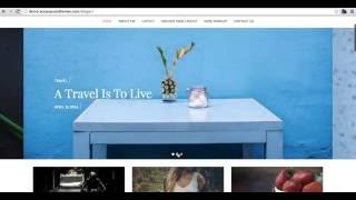 Blogger - a Free WordPress Theme for professional Bloggers