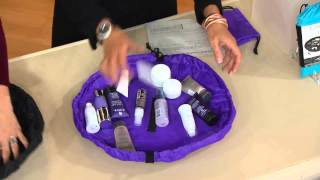 LAY/N/GO 20" Cosmetic Storage and Travel Bag with Rick Domeier