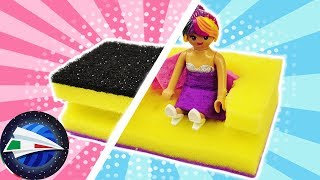 5 IDEE PLAYMOBIL CON COSE CHE TUTTI HANNO IN CASA | GIOCHI Fai da Te