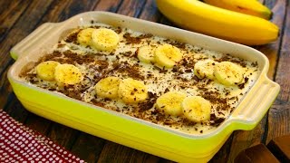 Impossível resistir: Torta de banana com creme de manteiga