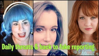 Renfamous back to it, Monica Rial/Jamie Marchi daily threats
