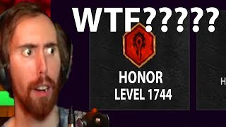 Asmongold finds a NEVER SEEN BEFORE mount and a player with UNBELIEVABLE Honor Level