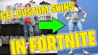 HOW TO PUT CUSTOM *HYPE BEAST* SKINS IN FORTNITE