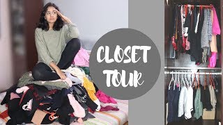 Organising my Closet the Marie Kondo Way + Closet Tour | Mohna Sharma