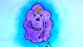 Рисуем Пупырку {ППК} ( Время Приключений)/ Speed Drawing: Lumpy Space Princes (Adventure Time )