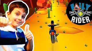 FAILY RIDER Новая Сумасшедшая Игра Бешеный гонщик FAILY RIDER game for kids Гонки на мотоцикле