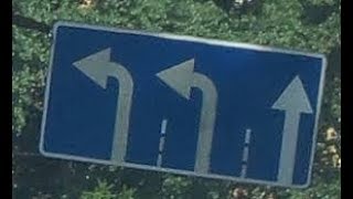 Разворот на перекрестке с поворотом налево с двух полос
