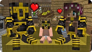 MASSI Y MASSIA TIENEN UN BEBÉ EN MINECRAFT