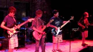 Charlie on Bass and singing, Scott on Drums  - Dirty Deeds by ACDC