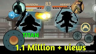 SHADOW FIGHT 2 SUPER MAGIC VS HERMIT'S MAGIC HERMI STORM