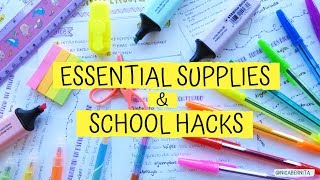 HOW TO ORGANIZE YOUR PENCIL CASE ? WHAT'S IN MY PENCIL CASE  2019  ? USEFUL SCHOOL HACKS