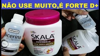 Aplique GLICERINA 1 Vez E Veja Como ALISA OS CABELOS E ALINHA OS FIOS NA HORA