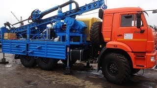 Геомаш: Отбор проб грунта задавливаемым грунтоносом в равнопроходных шнеках 250 мм