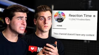 Deleting My Brother’s 11 Million Subscribers YouTube Channel!!