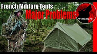 BEFORE YOU BUY - Warning!- French Army Tents F1 and Desert Commando