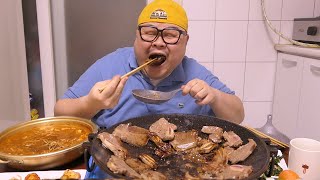 고독한 아재의 한끼?! 먹방 |? 여윽시 LA갈비는 뜯어야 제맛~이가튼튼 맛보고 즐기고 ?Mukbang ASMR
