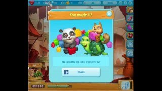 Pet Rescue Saga Level 80 No Boosters 2 Stars