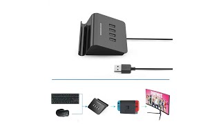 Set up guide for DELTA Essentials Keyboard and Mouse Adapter on Nintendo Switch(Update available)