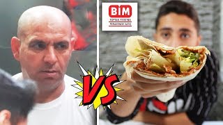 ÇİĞ KÖFTECİ ALİ USTA VS BİM ÇİĞ KÖFTESİ !! (Zehirlendim)