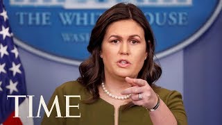 White House Press Briefing On Syria Chemical Strike & Raid On President Trump's Attorney | TIME