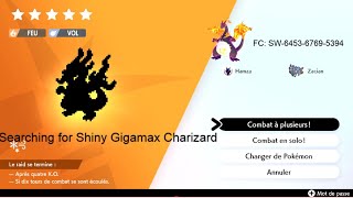 RAID DRACAUFEU GMAX SHINY et échange à la fin : Pokémon Épée / Bouclier