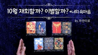Pick a Card : 10월 재회타로 너를 다시 만날까... 아니면 이대로 끝낼까? by.파란타로