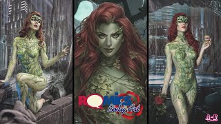 Romics Body Art - POISON IVY - Batman 80th anniversary | A-D Channel |