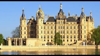 En un Castillo,ALEMANIA en un viaje lejano a Schwerin