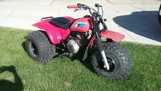 1985 Honda ATC 200S update     SHE RUNS!!!